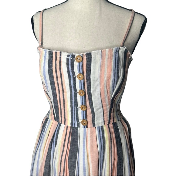 Free People Lilah Pleated Tube Dress Removable Straps Size Medium NEW - Picture 3 of 16